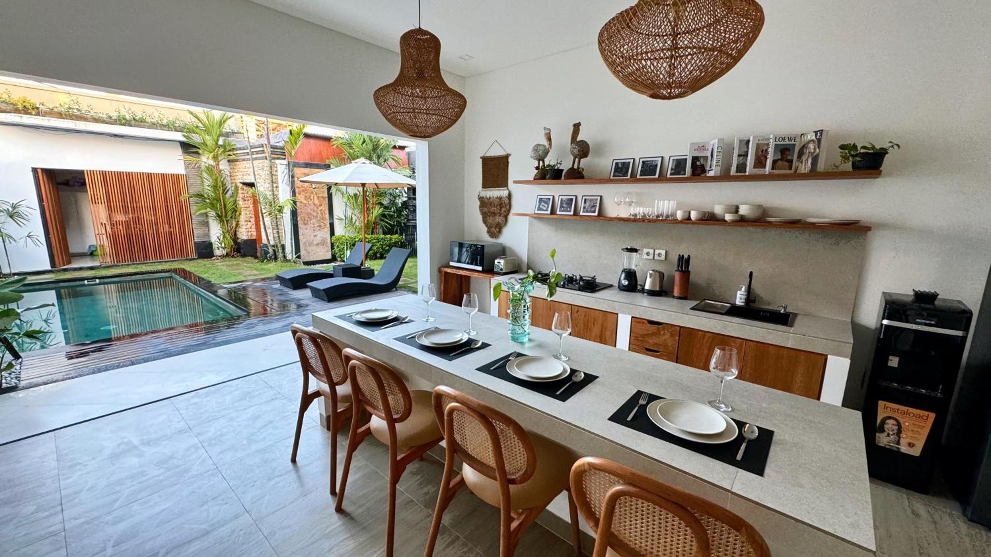 Villa Niu Center Canggu - Fattylion Εξωτερικό φωτογραφία