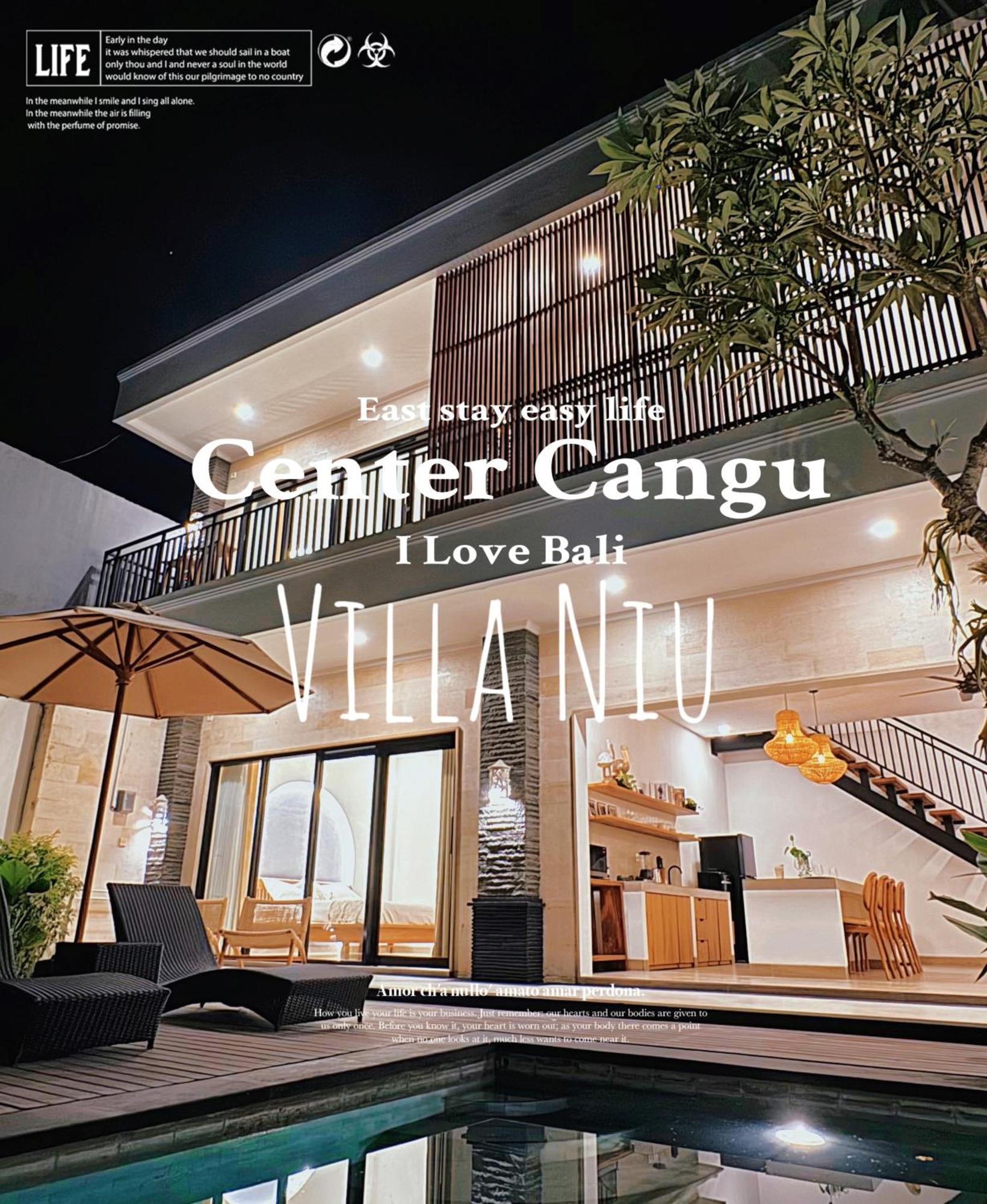 Villa Niu Center Canggu - Fattylion Εξωτερικό φωτογραφία