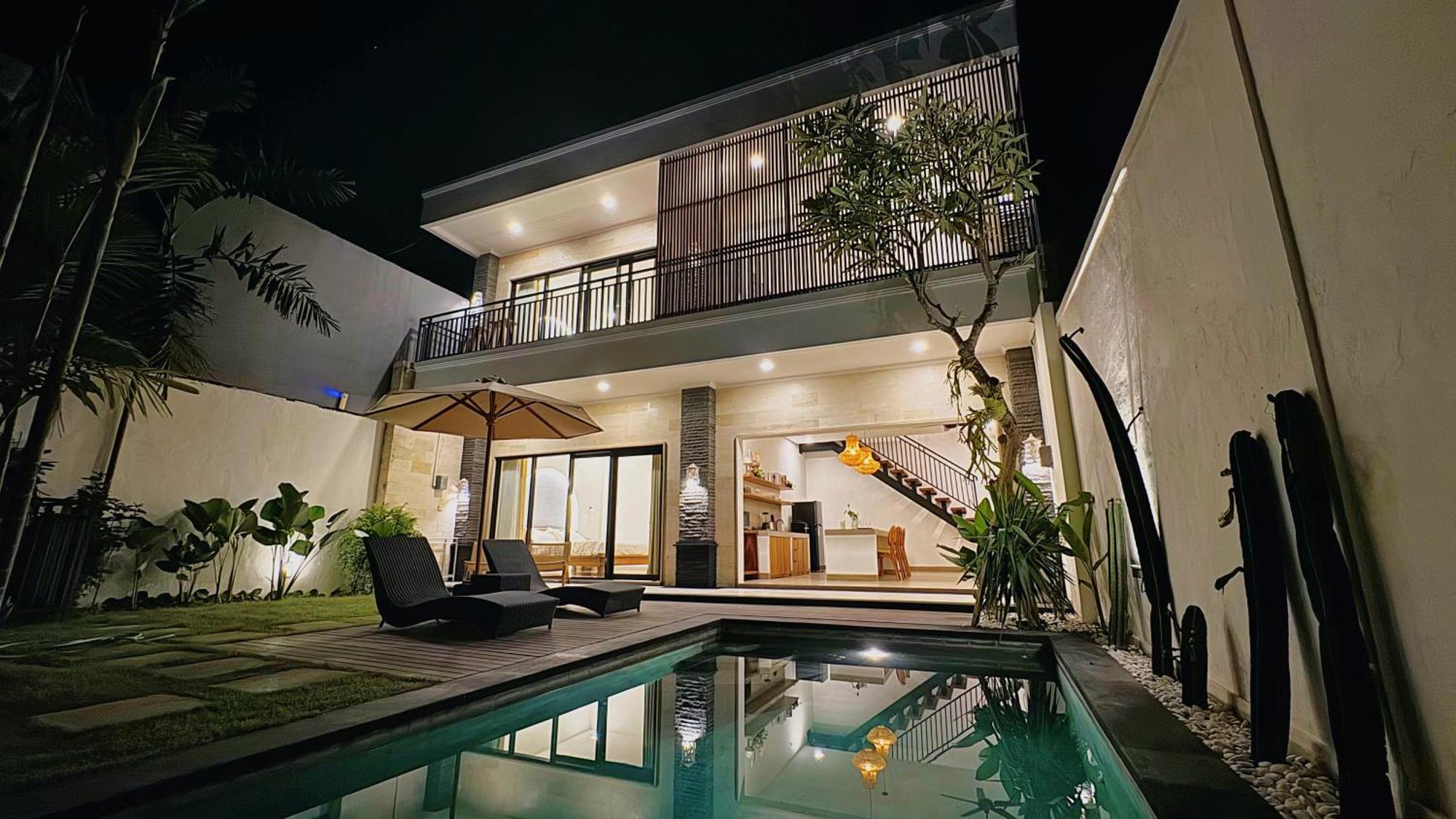 Villa Niu Center Canggu - Fattylion Εξωτερικό φωτογραφία