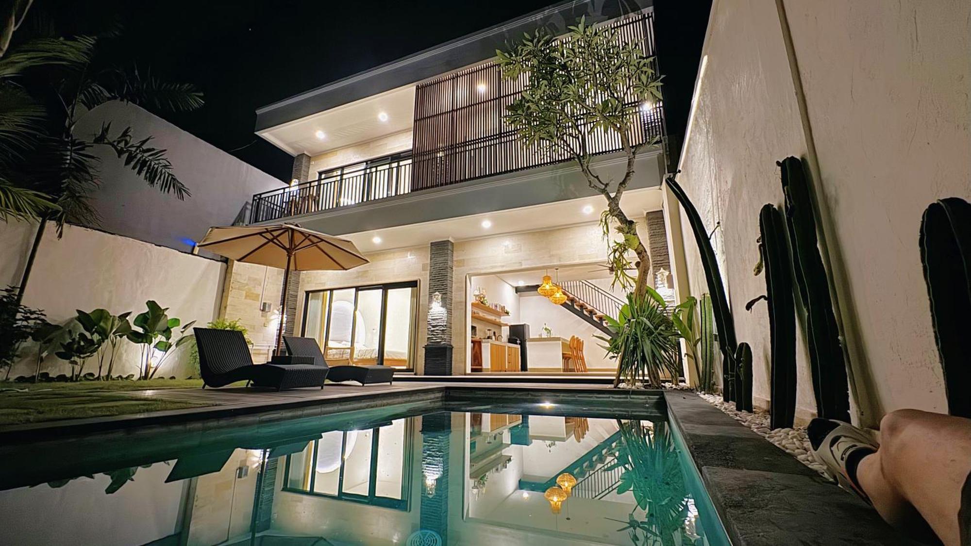 Villa Niu Center Canggu - Fattylion Εξωτερικό φωτογραφία
