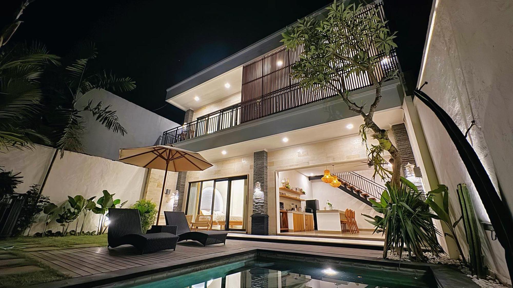 Villa Niu Center Canggu - Fattylion Εξωτερικό φωτογραφία